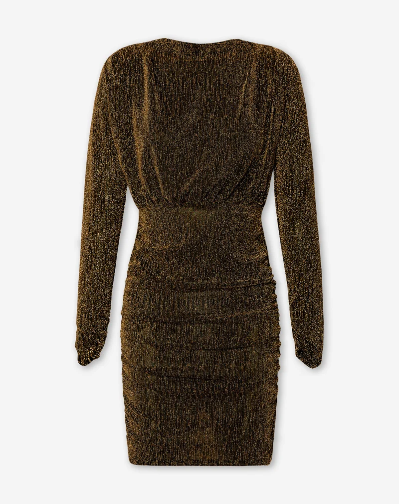 JOSH GLITTER DRESS GOUD