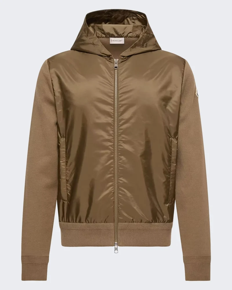 Moncler Heren Cardigan van Groen