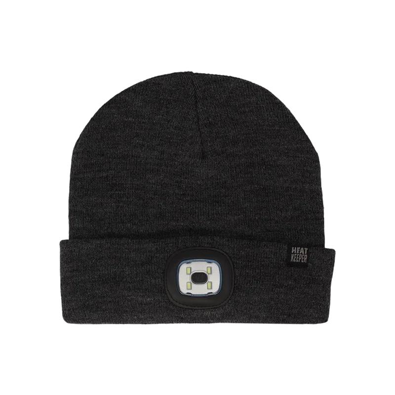 Heatkeeper Men Thermal Beanie+Led Light Recharge