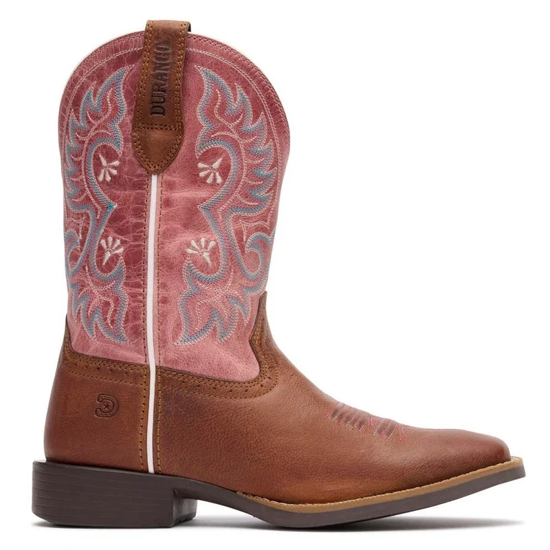 Durango Shyloh Xpand dameslaars | Roestbruin/stoffig roze