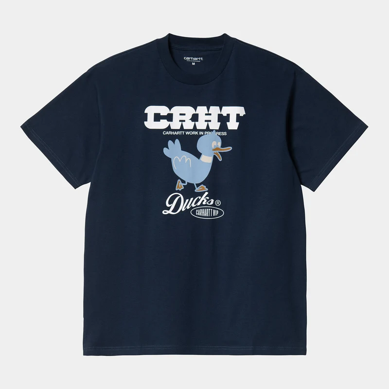 Carhartt WIP Heren CRHT Ducks T-shirt - Blauw