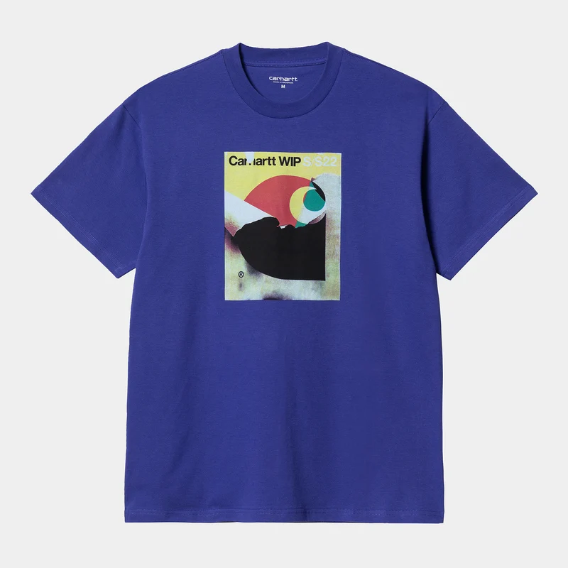 Carhartt WIP Heren T-shirt met korte mouwen en boekomslag van biologisch katoen - Razzmic