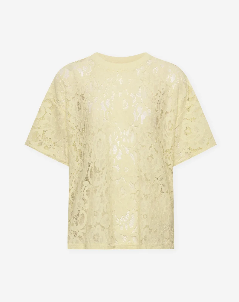 LACE TEE BOTERGEEL