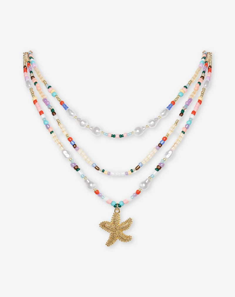 STARFISH BEADS NECKLACE