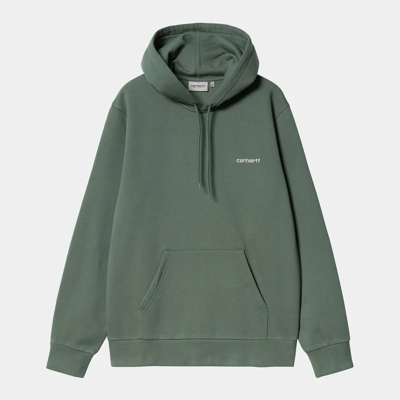 Carhartt WIP Heren hoodie met scriptborduurwerk - Park