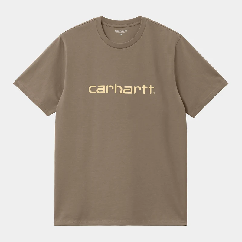 Carhartt WIP Heren Script T-shirt met korte mouwen - Tak