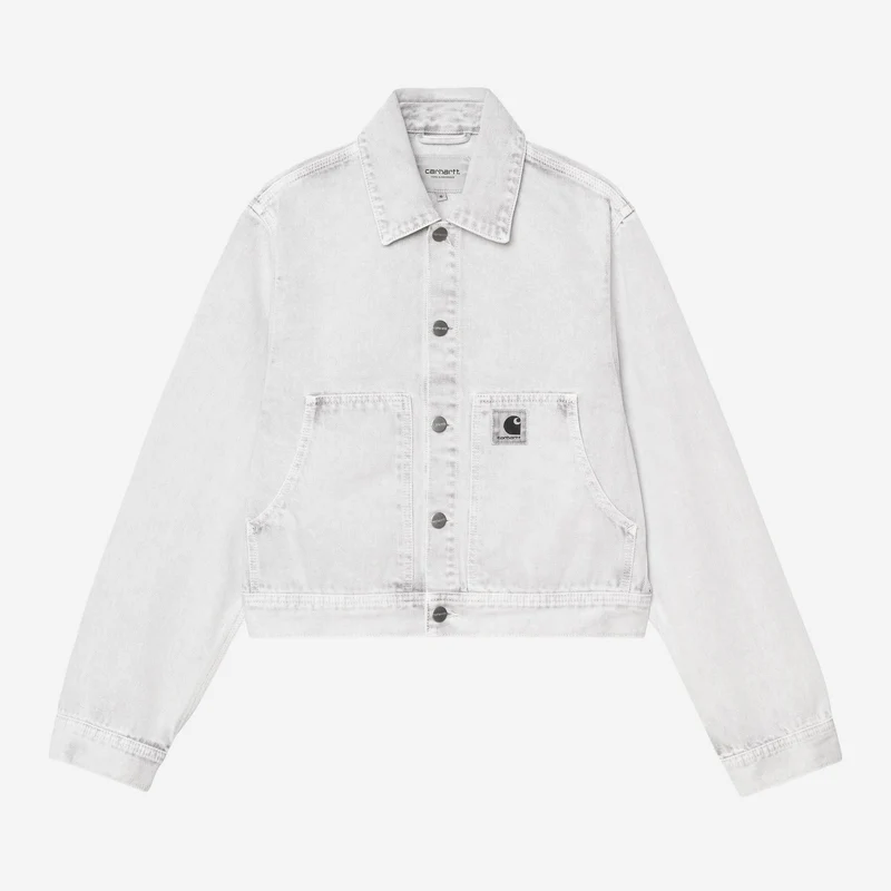 Carhartt WIP Dames Arca-jas | Zwart Chalk Wash