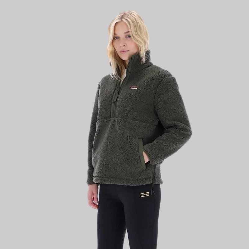 Hunter Dames Tiorga 1/4 Zip Borg fleecejack | Kambaba