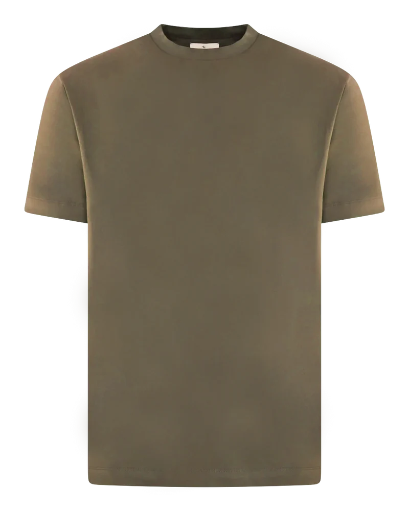 Heren Interlock Supima T-Shirt Beige