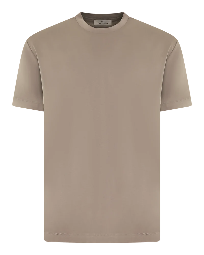 Heren Interlock Supima T-Shirt Grijs