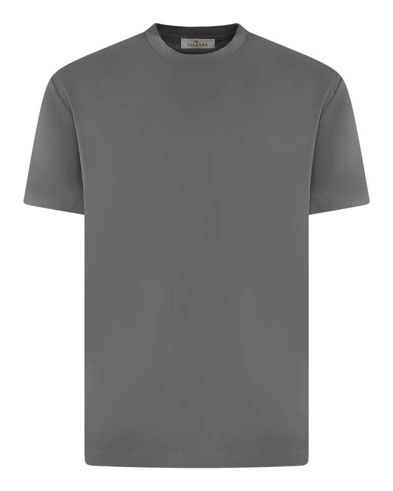 Heren Interlock Supima T-Shirt Grijs