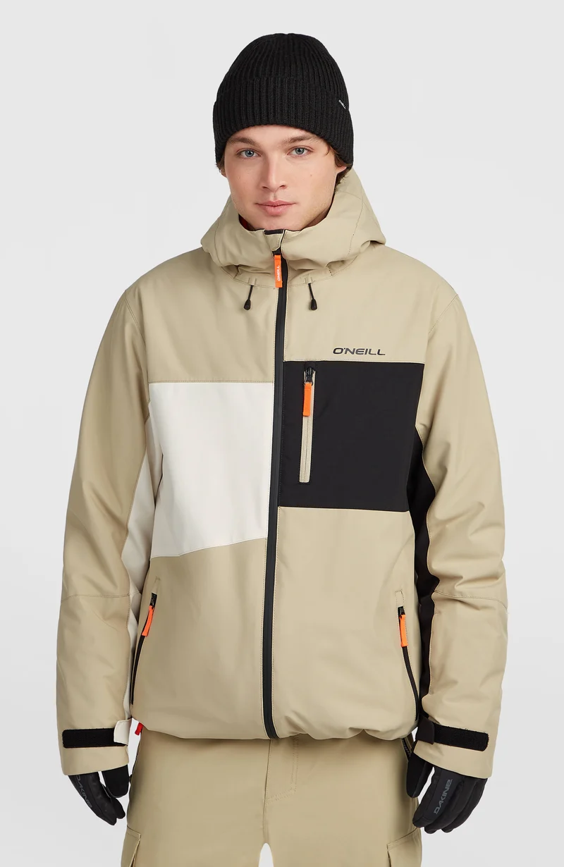 FWC'Cruz Triple wintersportjas | Olive Blush Colour Block
