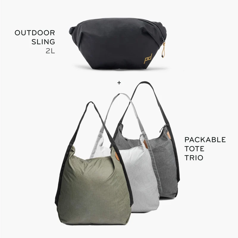 2L Outdoor Sling + Bundle 2 | Black