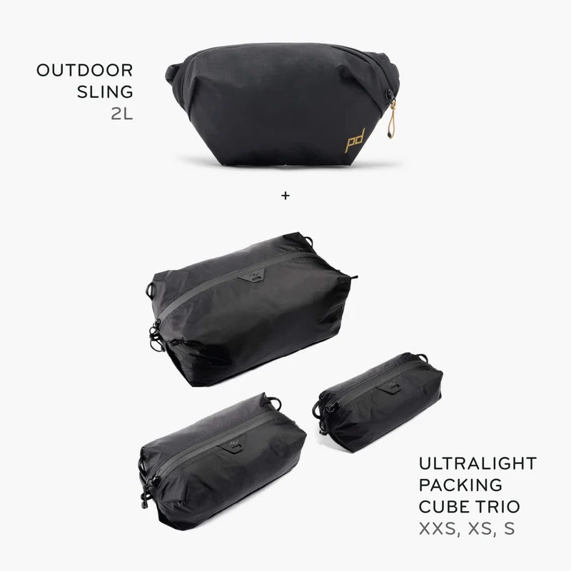 2L Outdoor Sling + Bundle 1 | Black