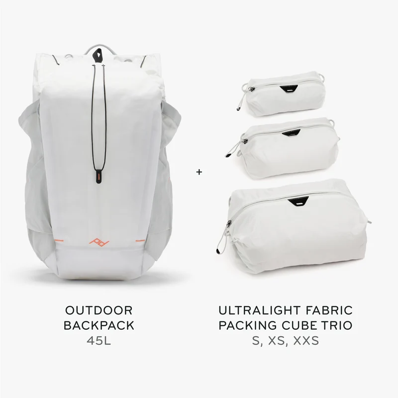 45L Outdoor Backpack + Bundle 2 | Cloud