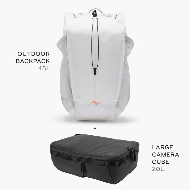 45L Outdoor Backpack + Bundle 1 | Cloud