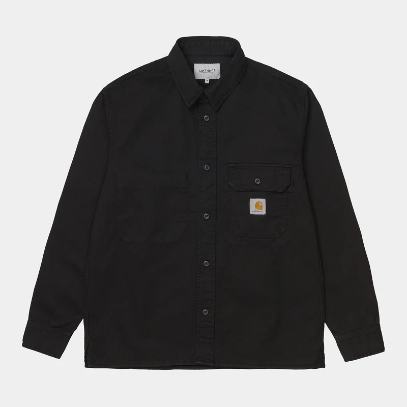 Carhartt WIP Heren Reno overhemdjack - zwart