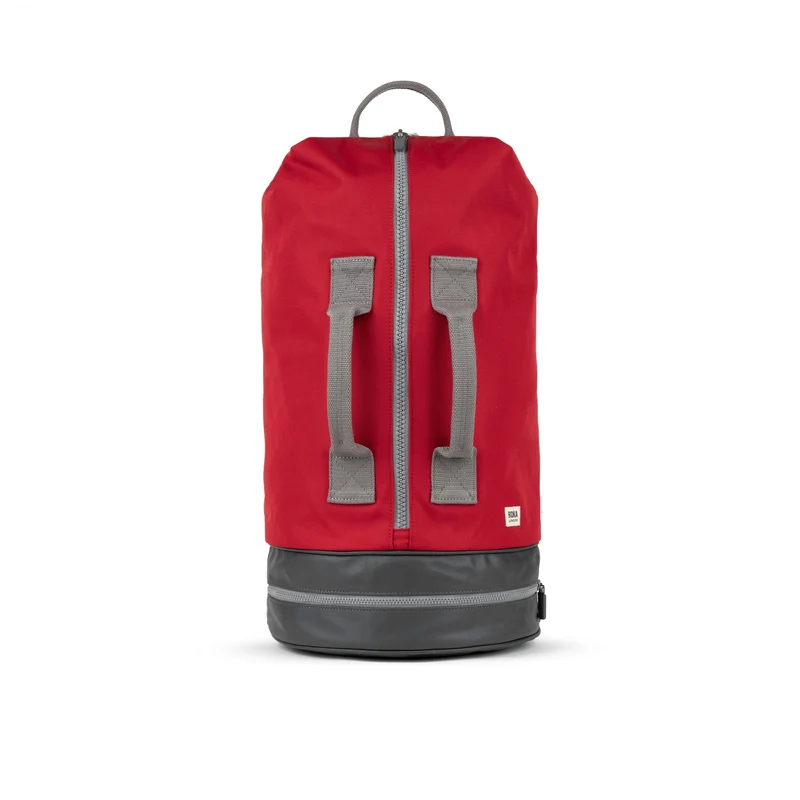 ROKA Heathrow Grote Gerecyclede Canvas Tas - Mars Rood