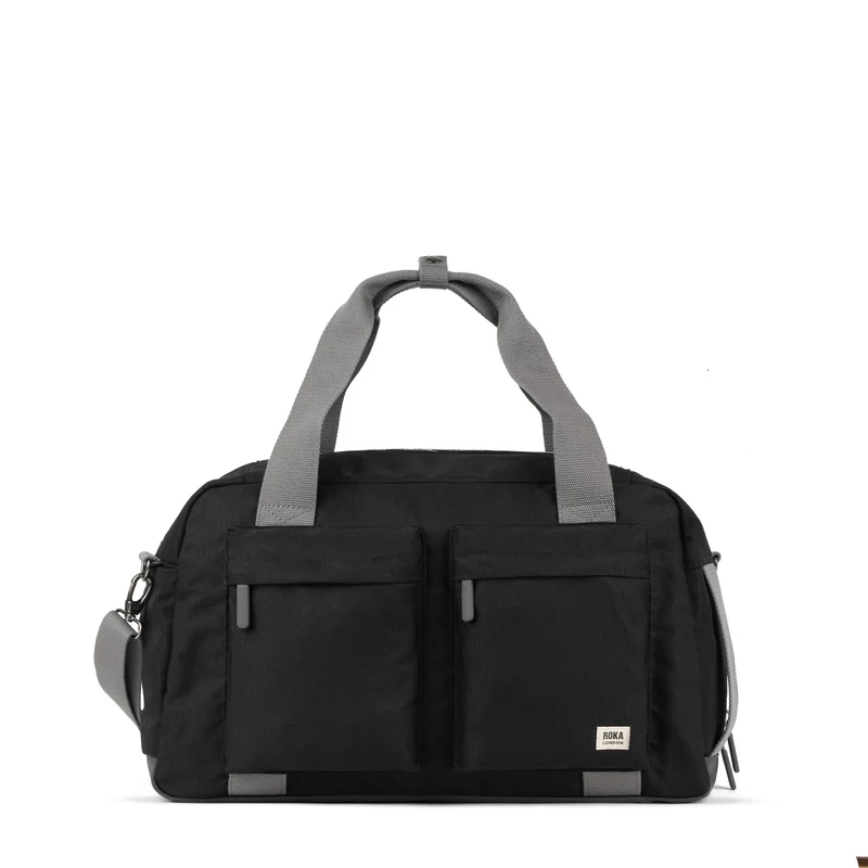 ROKA Gatwick Medium Gerecyclede Canvas Tas - As