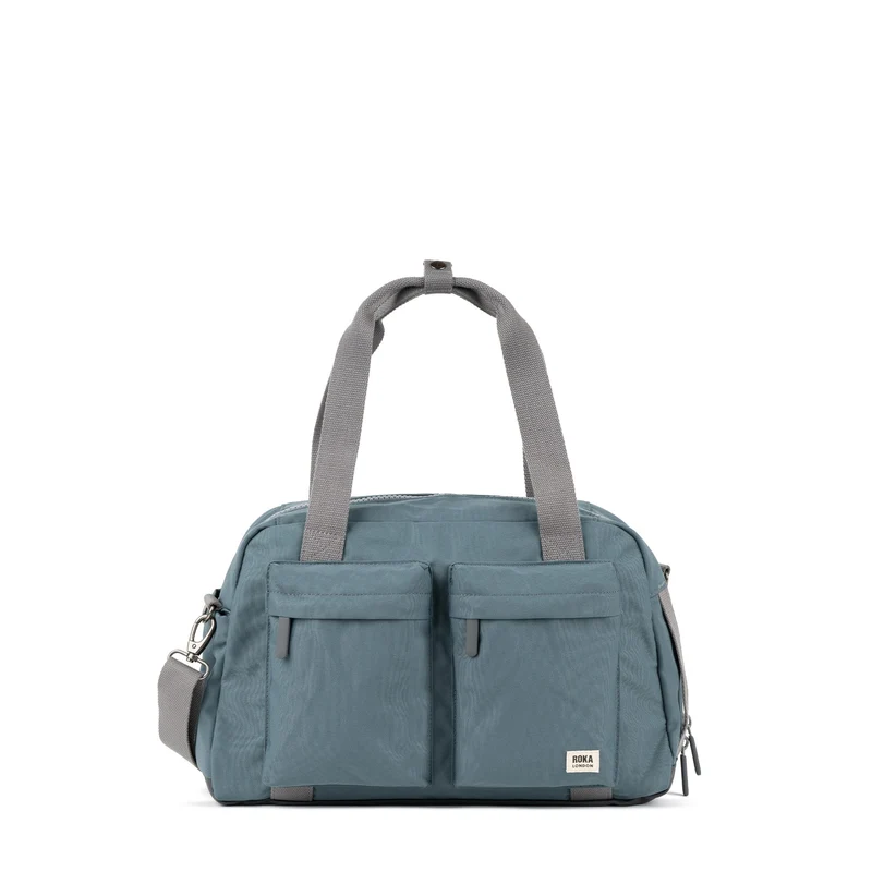 ROKA Gatwick Kleine Gerecycleerde Canvas Tas - Airforce