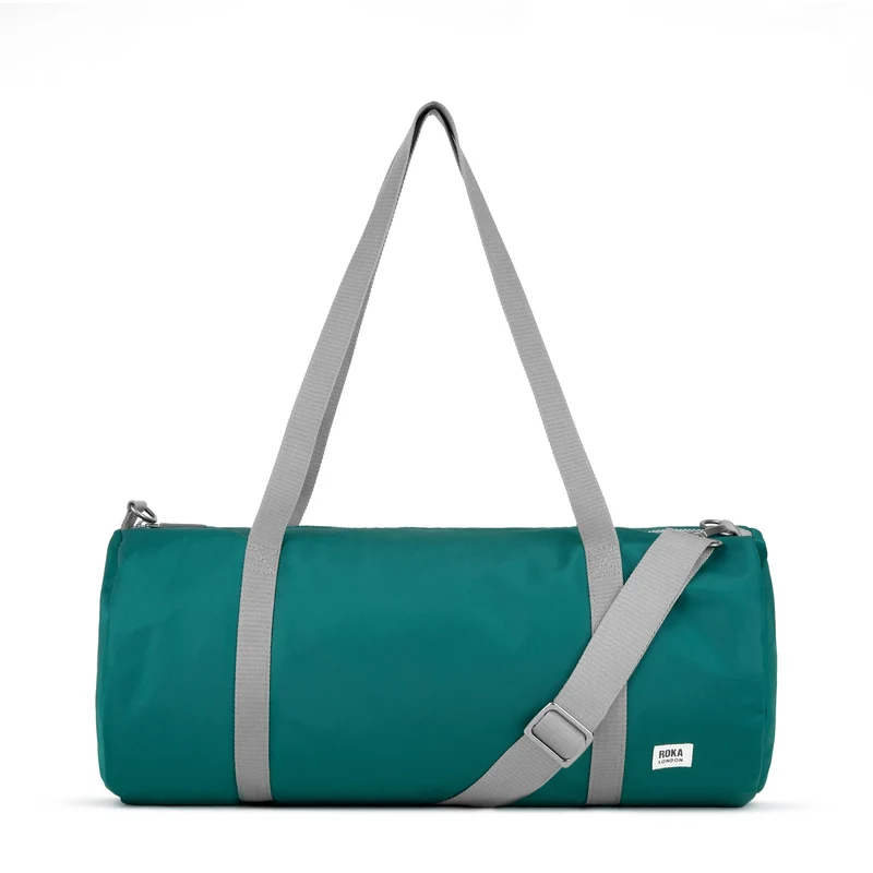 ROKA City Medium Gerecyclede Nylon Tas - Blauwgroen