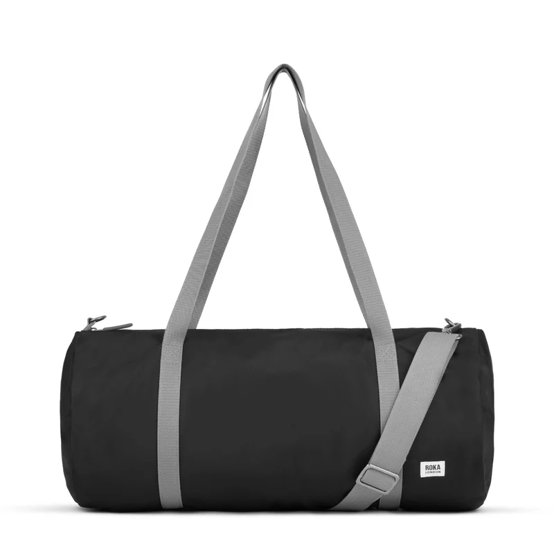 ROKA City Medium Gerecyclede Nylon Tas - Zwart