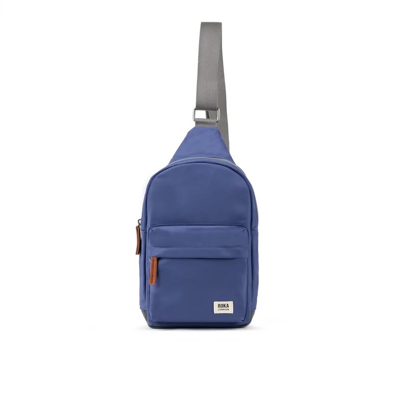ROKA Willesden Grote tas van gerecycled nylon - Indigo