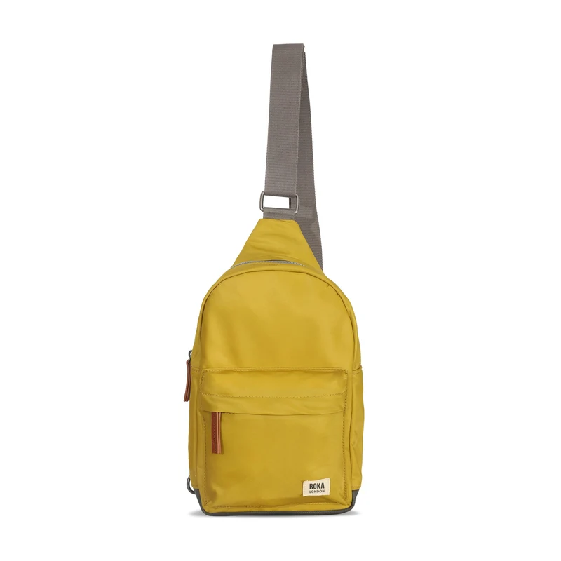 ROKA Willesden Grote tas van gerecycled nylon - Amber