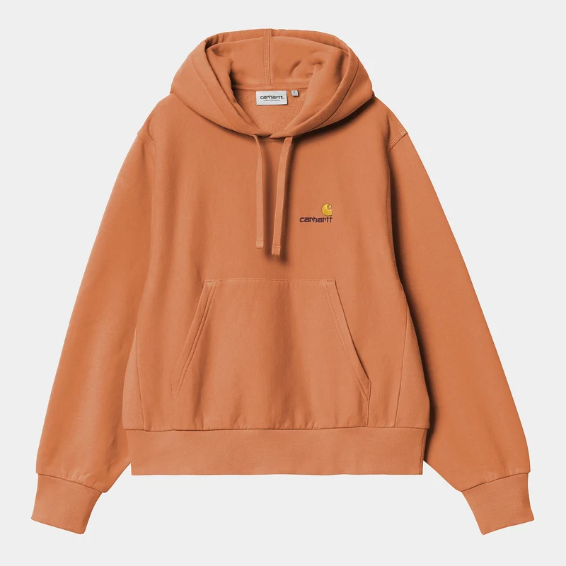 Carhartt WIP DAMES American Script Sweatshirt met capuchon | Redhaven