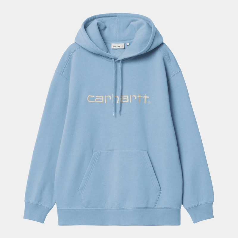 Carhartt WIP DAMES Carhartt Zweethoodie | Bluebird / Fleur De Sel