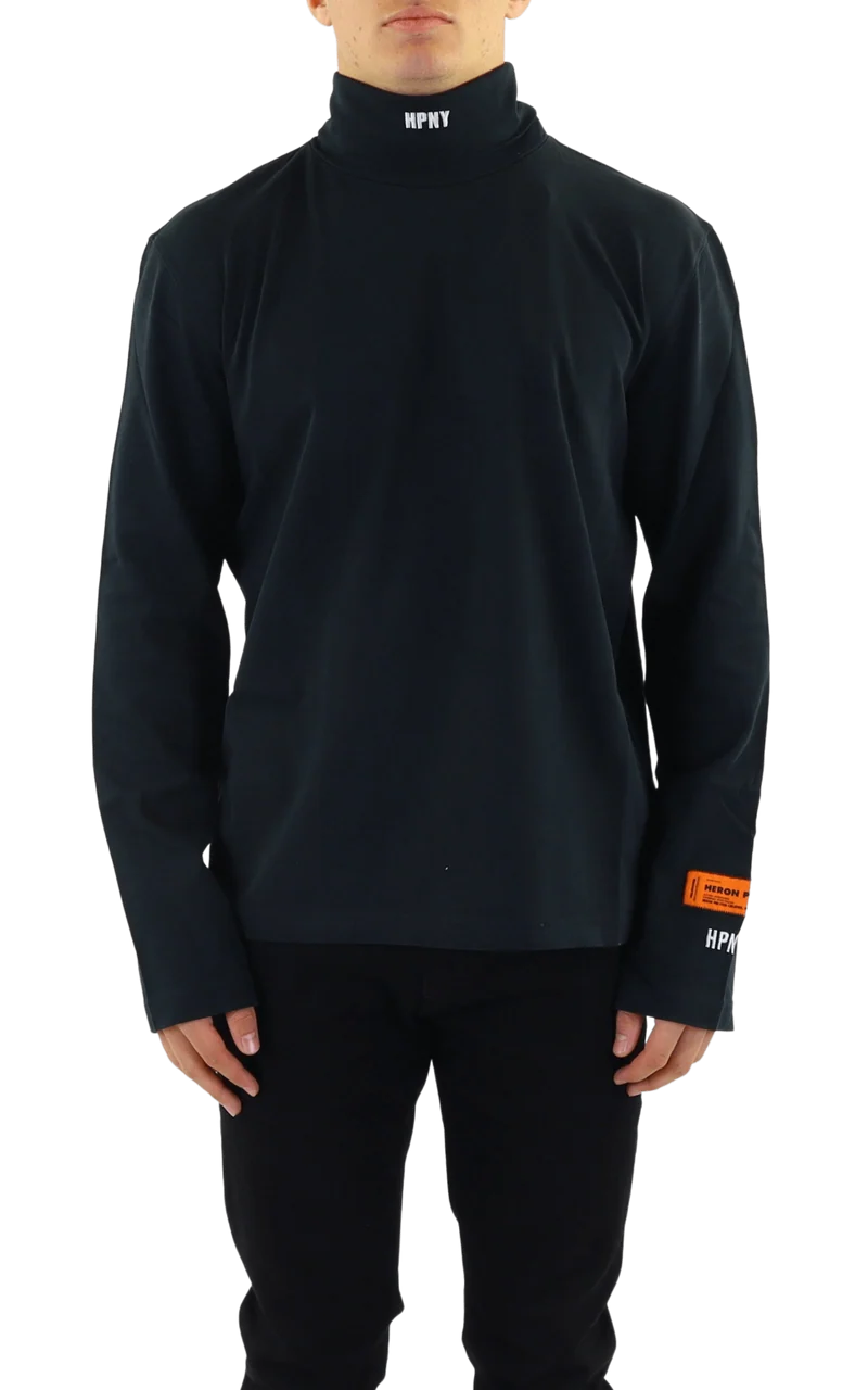 Heren Hpny Emb Rollneck