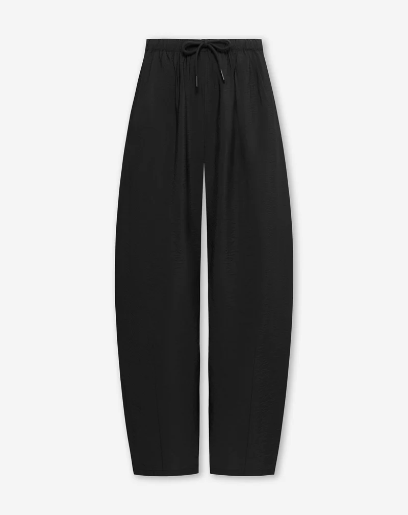 LUX BARREL PANTS PETITE ZWART