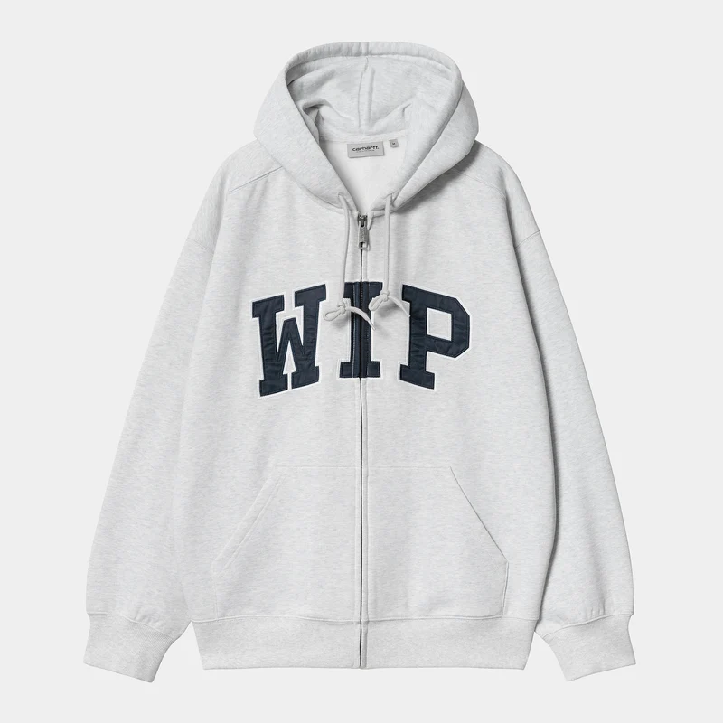 Carhartt WIP Heren WIP Sweat Hoodie - Ash Heather Stone Washed