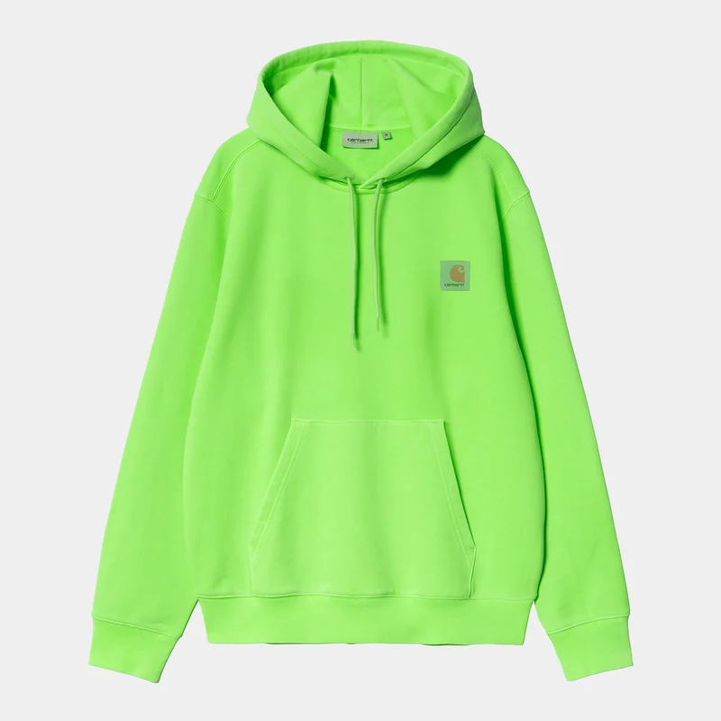 Carhartt WIP Heren Industry Sweat Hoodie - Lumo Groen