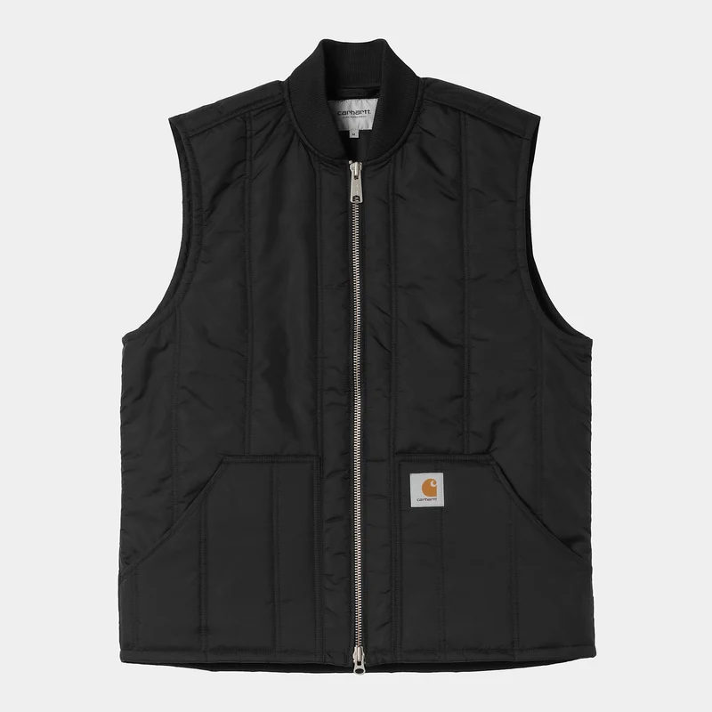 Carhartt WIP Heren Lachlan Vest Liner - Zwart