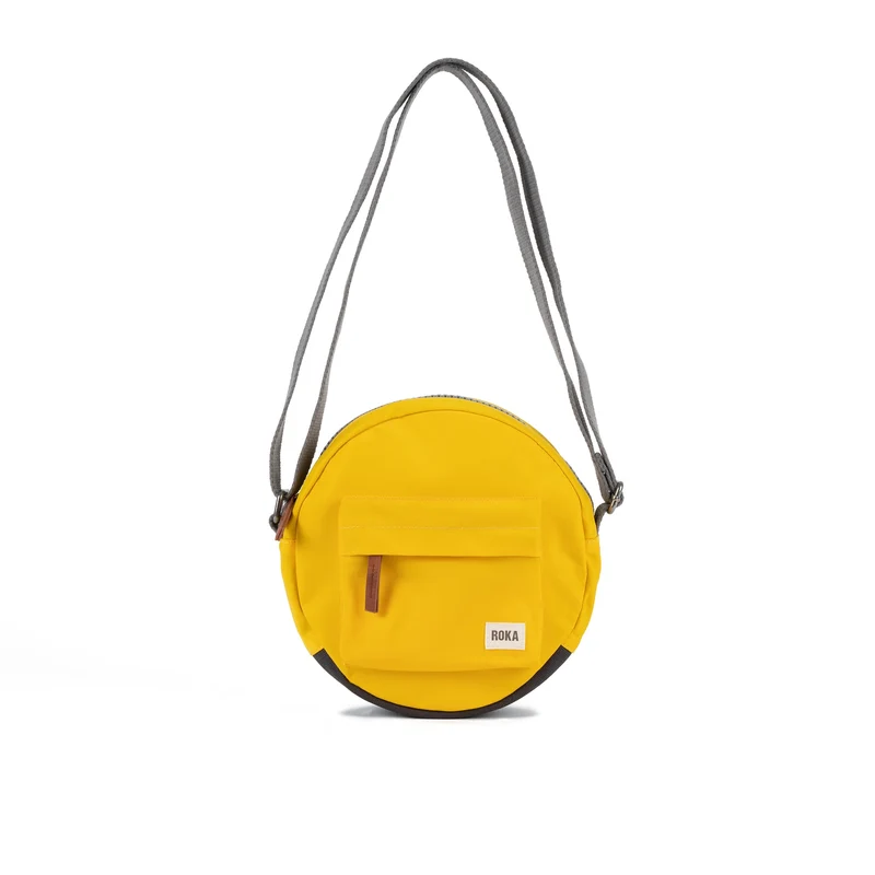 ROKA Paddington B Aspen Yellow Kleine Gerecyclede Nylon Tas