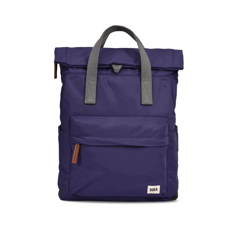 ROKA Canfield B Mulberry Medium Gerecyclede Nylon Tas