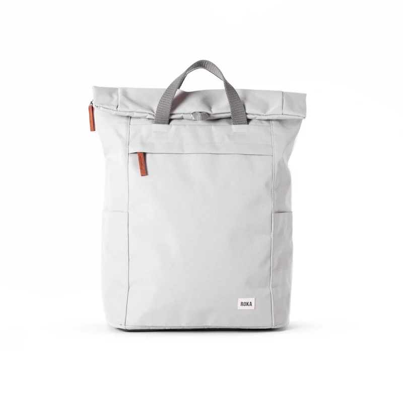 ROKA Finchley Een grote tas van gerecycled canvas van Mist