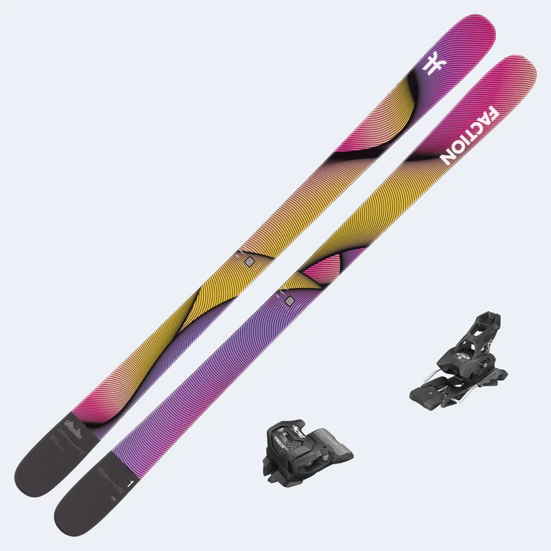 2026 Faction Studio 1 Skis with Tyrolia Attack 14 GW Bindings