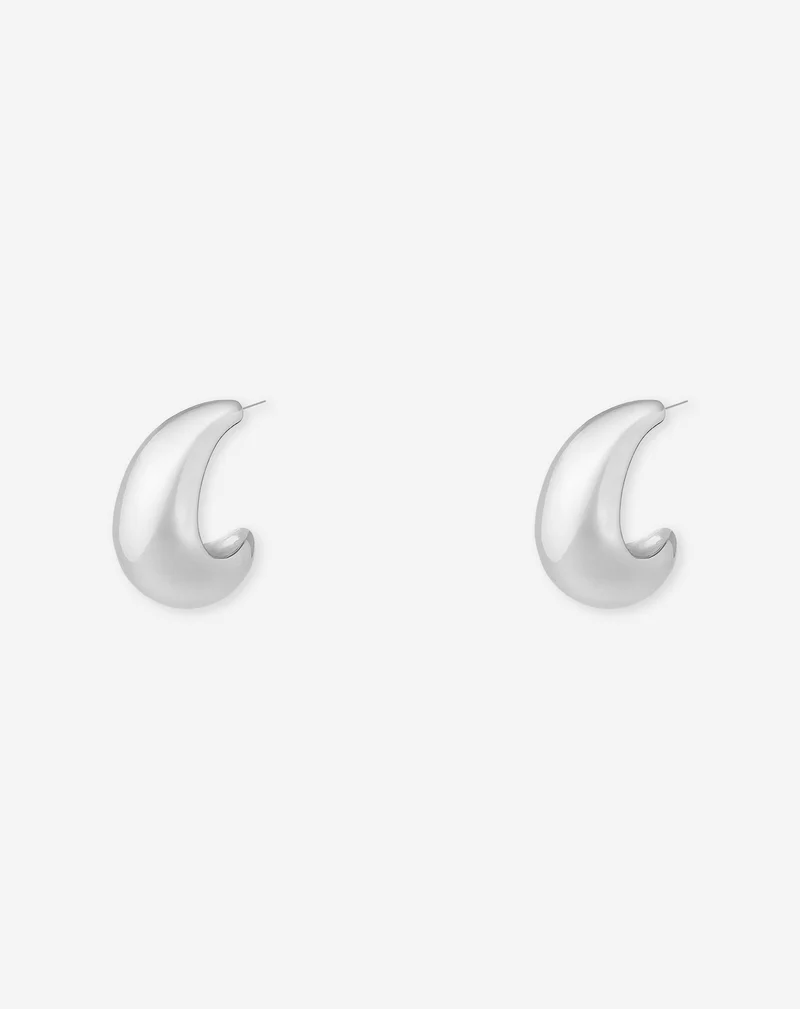 TEARDROP HOOP EARRINGS