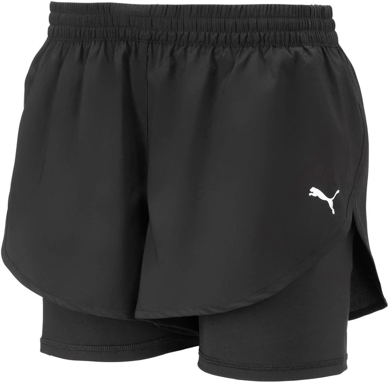 2 in 1 Run Short. Laufshort 100%PES