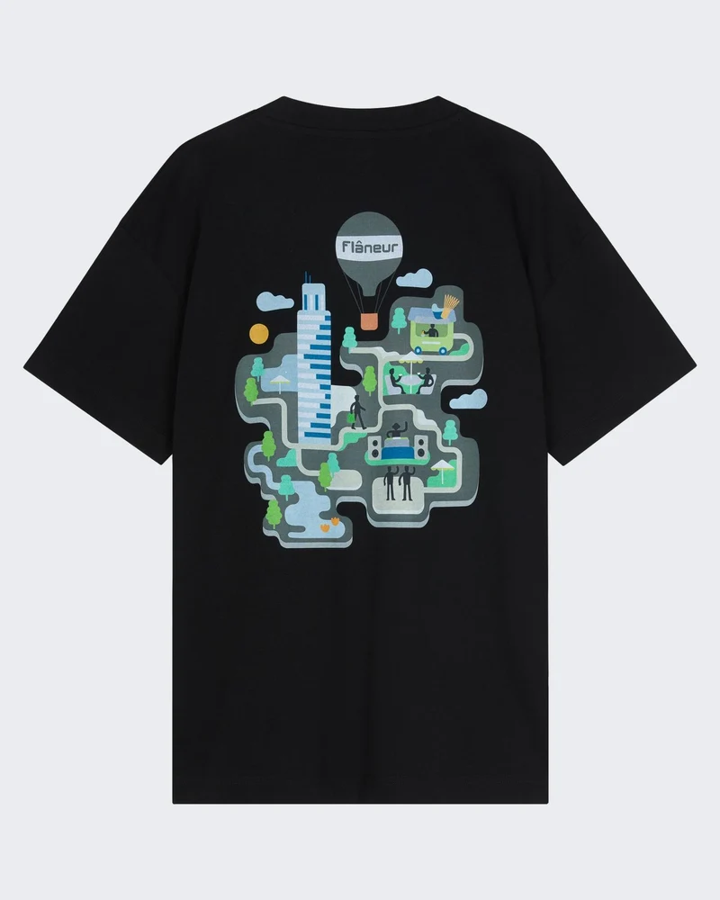 Heren Festival Map T-Shirt