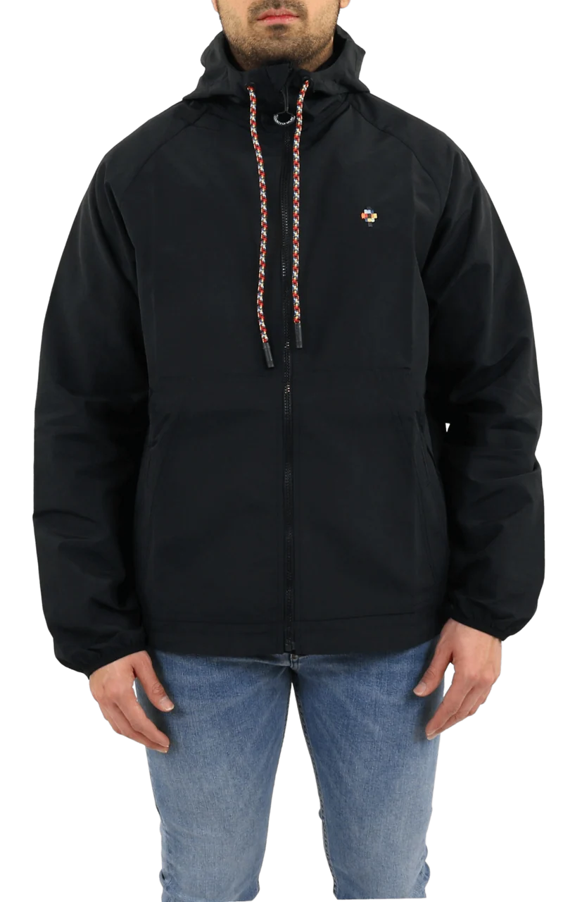 Heren Colourful Cross Nylon Windbre
