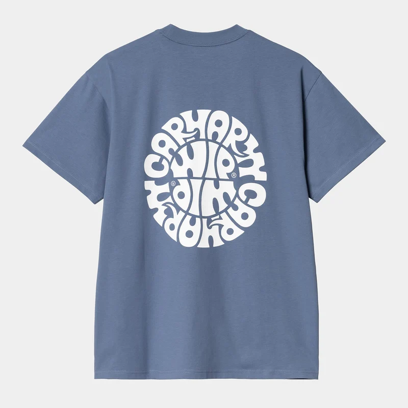 Carhartt WIP Heren Jazzy T-shirt | Blauwe Iris