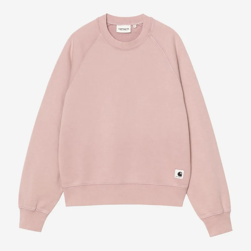 Carhartt WIP Dames Hudson Chalk Wash Sweat Top | Daphne