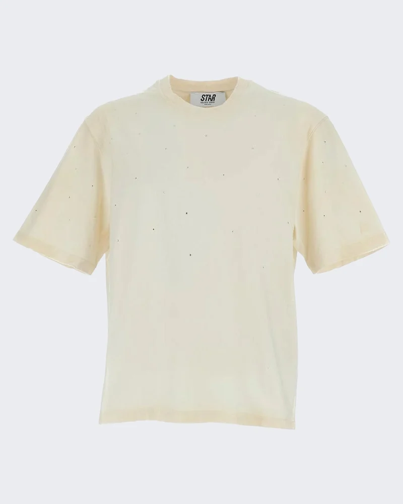 Unisex Relaxed T-Shirt Star Kristallen Artic Wolf