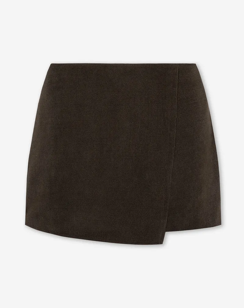 ALISON CORDUROY SKORT BRUIN
