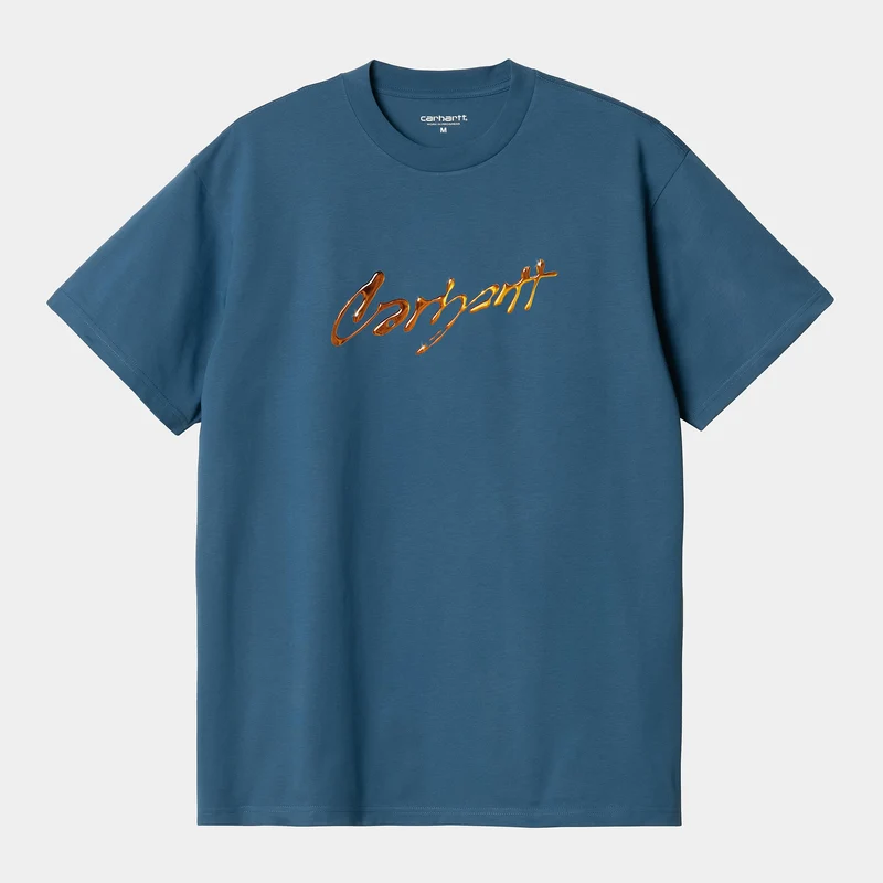 Carhartt WIP Heren Drip T-shirt - Sodalite