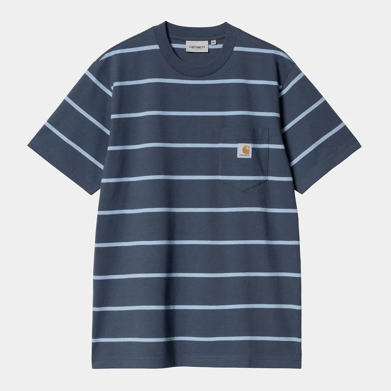 Carhartt WIP Heren Aiken T-shirt | Donkerblauw
