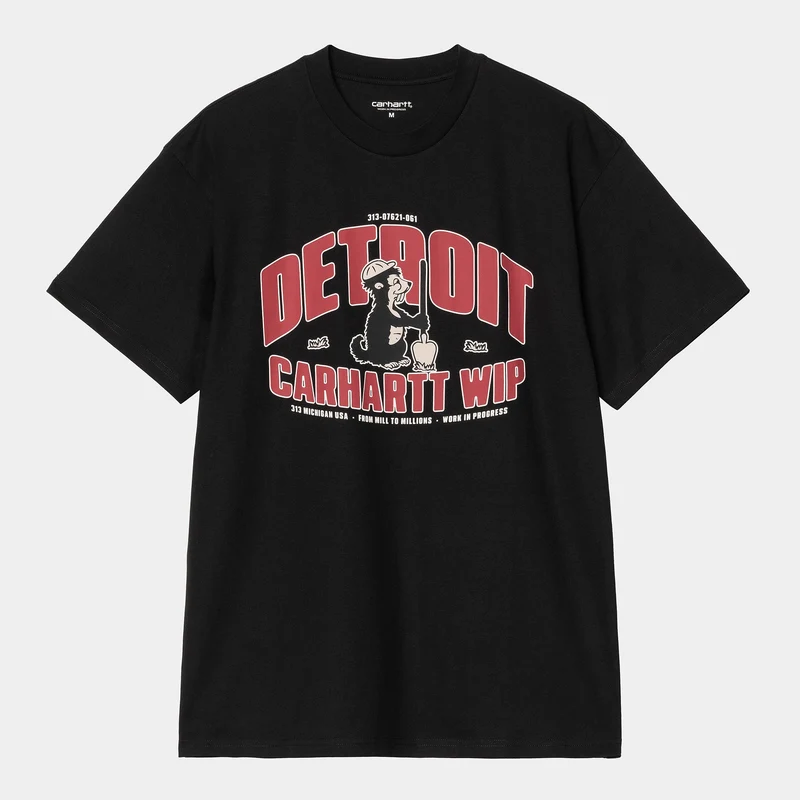 Carhartt WIP Heren Underground T-shirt | Zwart